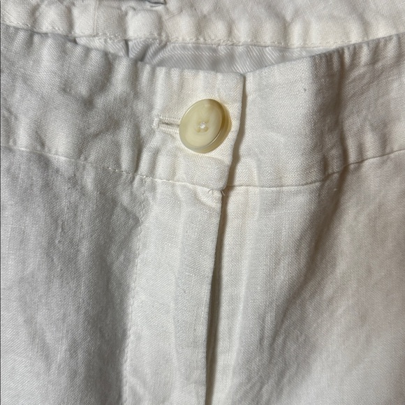 LOFT Wide Leg Ladies Pants White Size 14 New with Tags - Picture 3 of 11